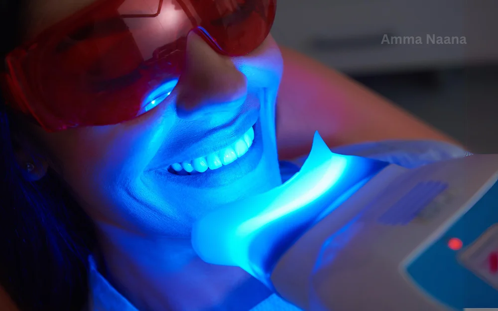 Teeth Whitening at Amma Naana Dental Clinic